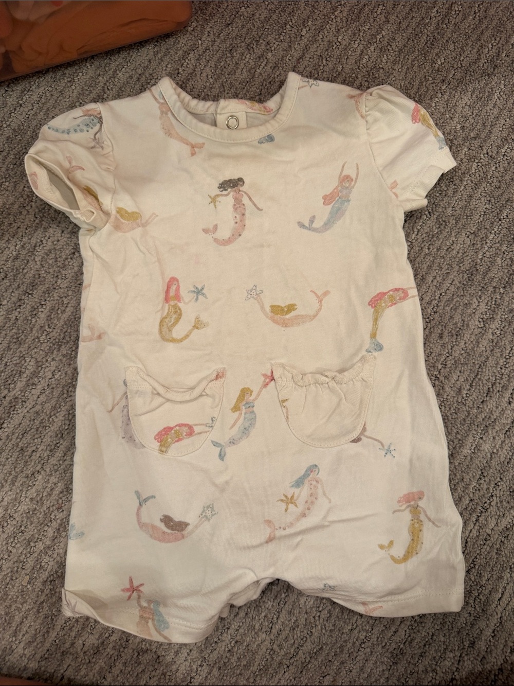 Pehr Magical Mermaid snap Romper